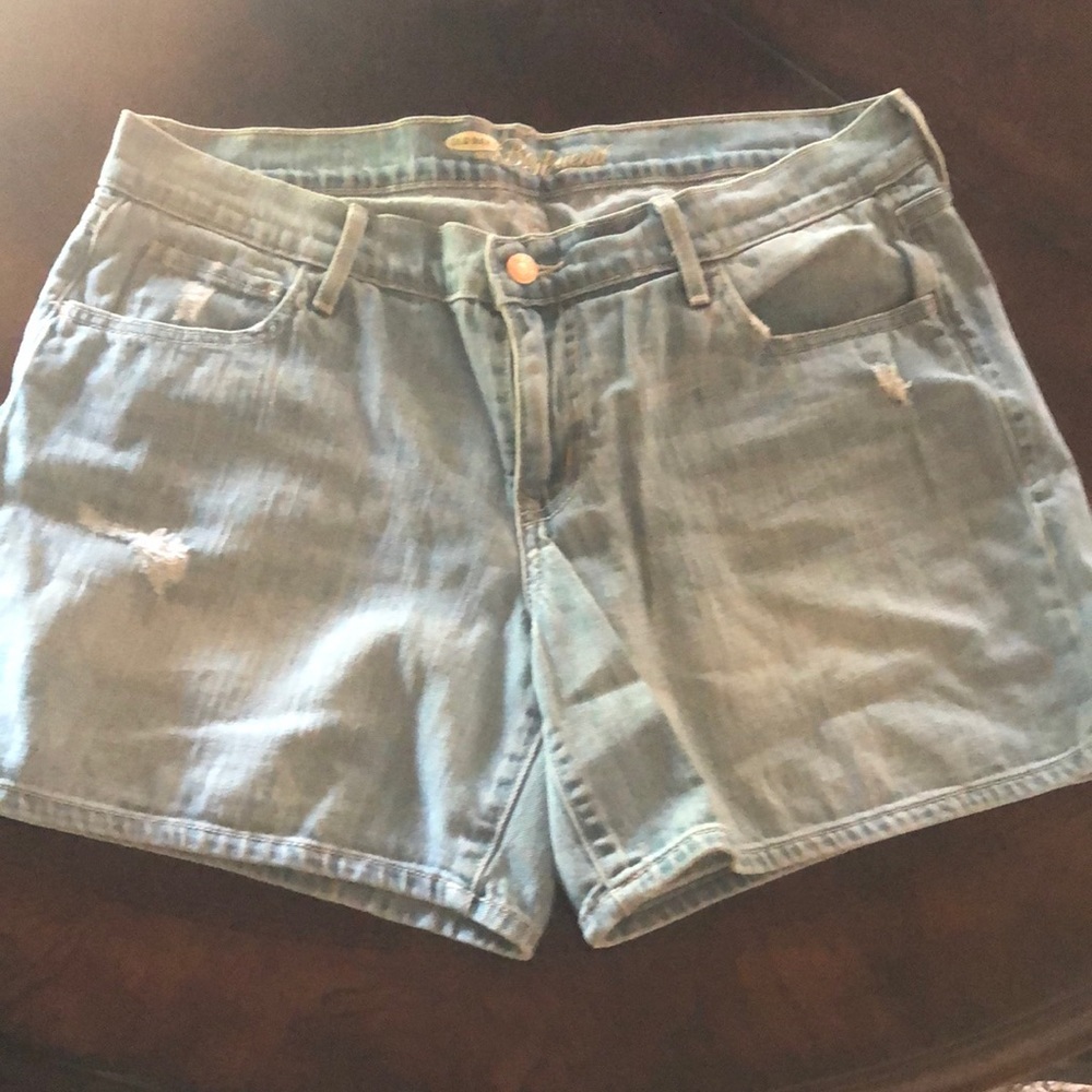 Old navy boyfriend denim shorts